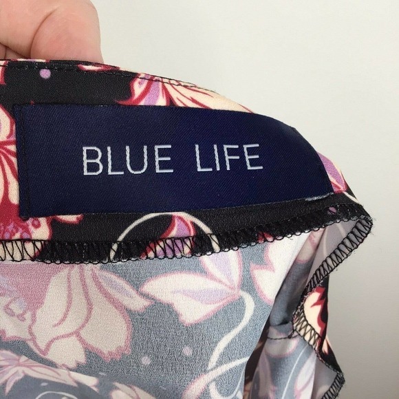 NEW Blue Life Luna Mini Skirt Floral - Picture 5 of 6